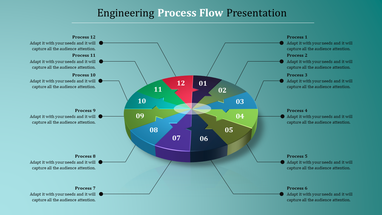 powerpoint process flow template-engineering process flow presentation